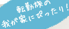 転勤族の我が家にぴったり！